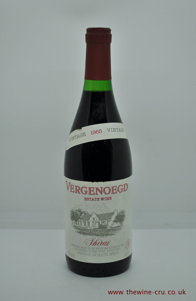 Vergenoegd Estate Shiraz 1985 - Just Wines 