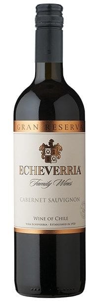 Vina Echeverria, Gran Reserva, Valle de Curico, Cabernet Sauvignon 2020 75cl - Just Wines 