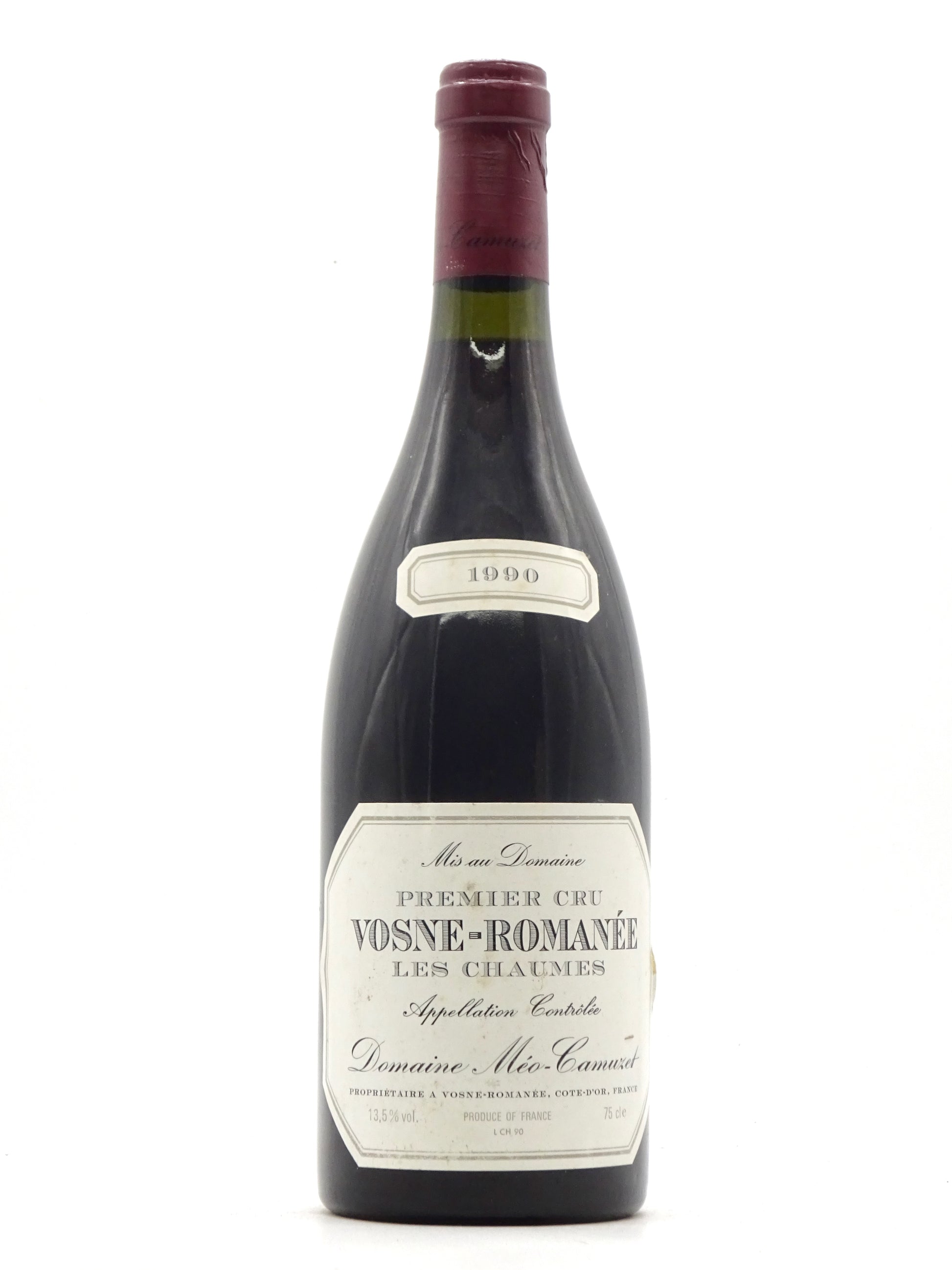 Vosne Roman茅e 1er Cru Chaumes, Domaine M茅o Camuzet, 1990 - Just Wines 