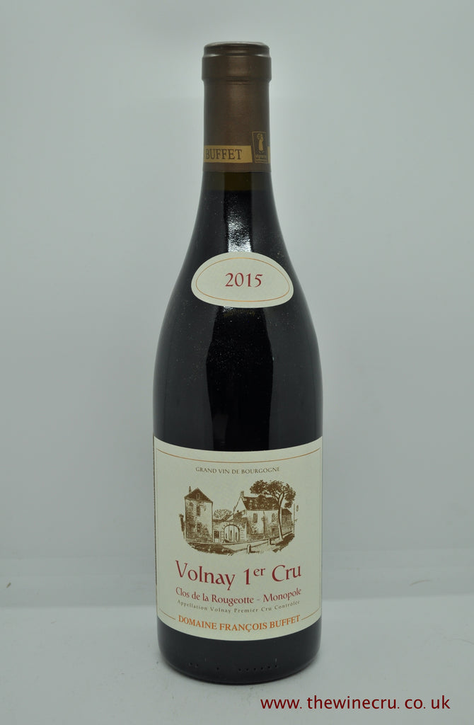 Volnay 1er Cru Clos De La Rougeotte Domaine Francois Buffet 2015 - Just Wines 