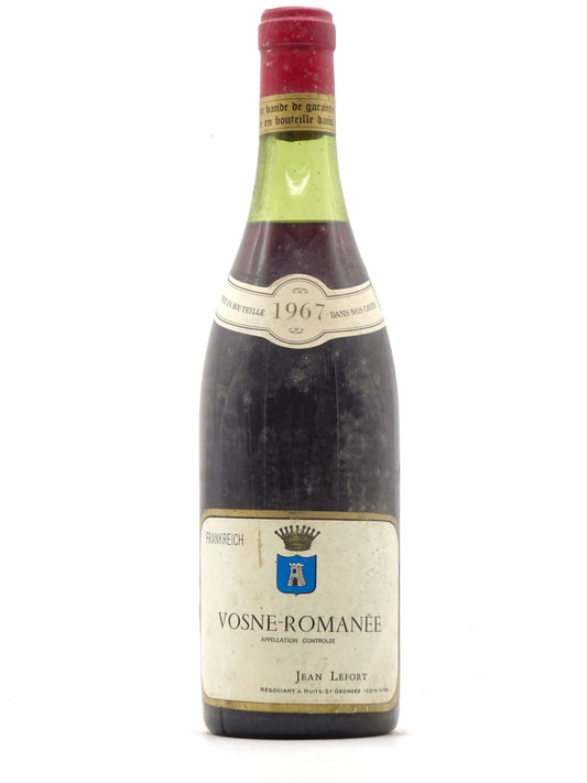 Vosne Roman茅e, Domaine Jean Lefort, 1967 - Just Wines 