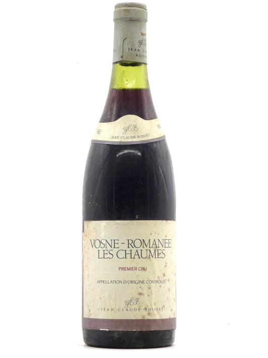 Vosne Roman茅e 1er Cru Chaumes, Domaine Jean-Claude Boisset, 1982 - Just Wines 