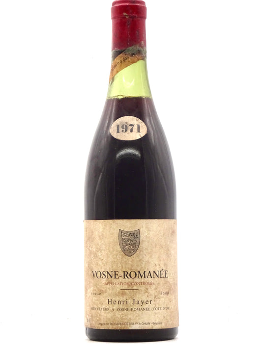 Vosne Roman茅e, Domaine Henri Jayer, 1971 - Just Wines 