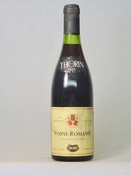 Vosne Roman茅e Domaine Thorin, 1975 - Just Wines 