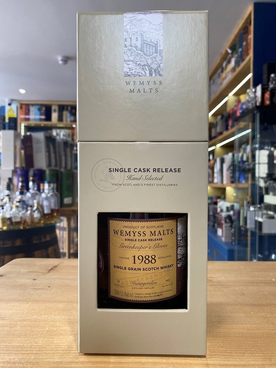 Wemyss Malts Greenkeepers Gloves 1988 31 Year Old 70cl 53.3% - Just Wines 