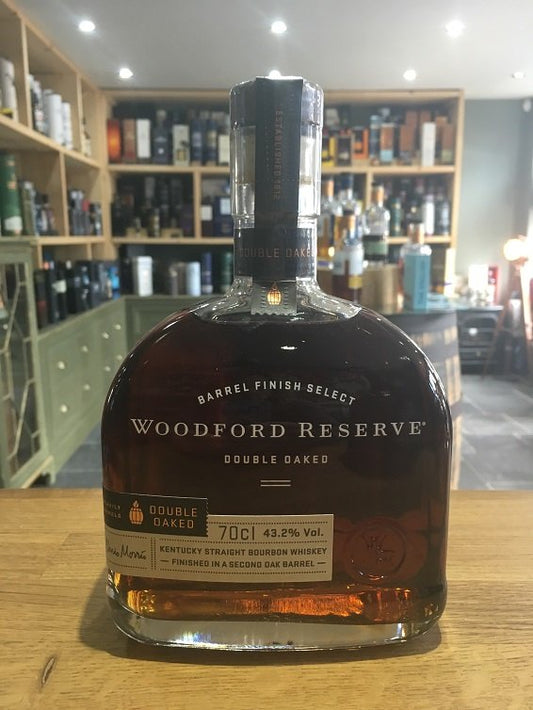 Woodford Reserve Double Oaked 70cl 43.2% - Just Wines 