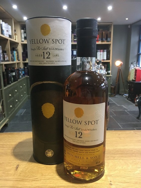 Yellow Spot 12 year old single pot still 70cl 46% - Just Wines 