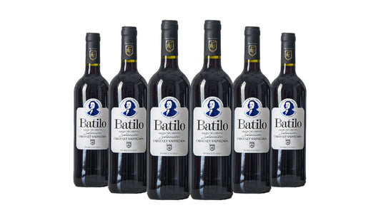 BATILO SELECCION Cabernet Sauvignon Red Wine 75CL x 6 Bottles - Just Wines UK 