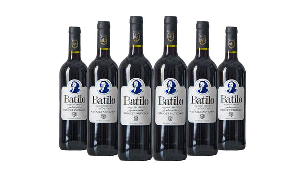 BATILO SELECCIÓN Cabernet Sauvignon Red Wine 75CL x 6 Bottles