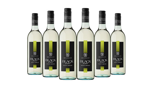 Mcguigan Black Label Pinot Grigio White Wine 75CL x 6 Bottles - Just Wines 